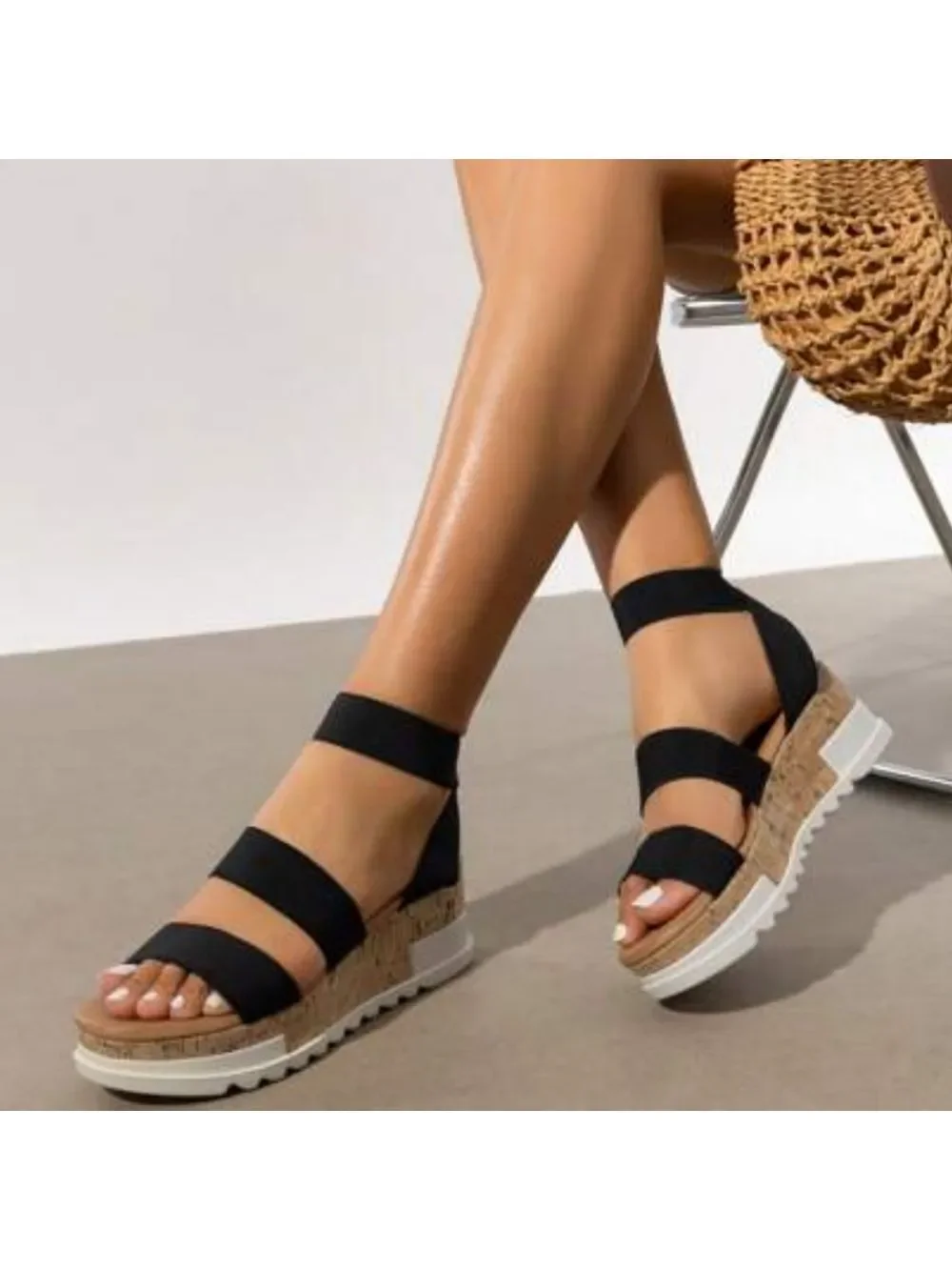 Just In!! SUGAR AND SPICE TWO STRAP FLATFORM S
